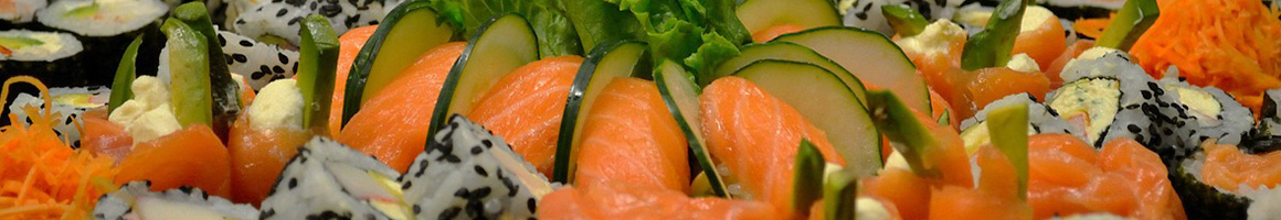 Eating Japanese Sushi at Domo Sushi & Roll restaurant in Walnut, CA.